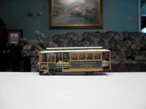Eureka Springs Trolley Bus, 1:87 Model